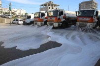 Haliliye'de Salginla Mücadele Devam Ediyor