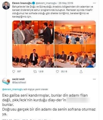 CHP'li Ekrem İmamoğlu’nun terör örgütü PKK’nın derneği DİAYDER'i ziyaretinin fotoğrafları ortaya çıktı