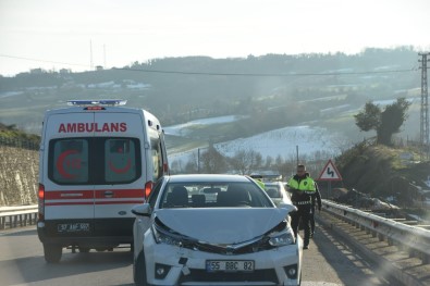 Sinop'ta Trafik Kazasi