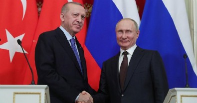 Başkan Erdoğan Putin'le görüştü