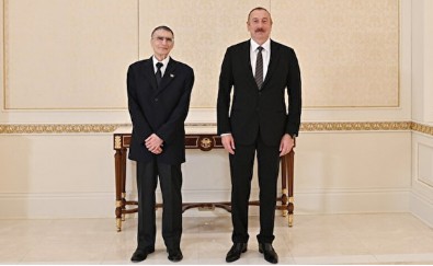 Prof. Dr. Aziz Sancar Azerbaycan'da Aliyev ile görüştü: Büyük bir insanlık örneği gösterdi