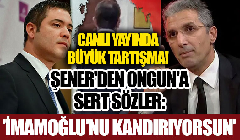 Nedim Şener'den İBB Sözcüsü Murat Ongun'a: İmamoğlu'nu kandırıyorsun yazık adama