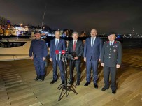 Bakan Yardimcisi Ince Ve Vali Yerlikaya, Sahil Güvenlik Istanbul Grup Komutanligini Ziyaret Etti