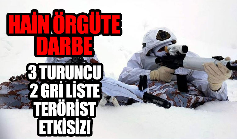 Eren Kış-6 operasyonunda PKK'ya ağır darbe! 9 terörist etkisiz