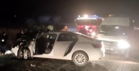 Iki Otomobil Çarpisti Açiklamasi 1 Ölü, 3 Yarali