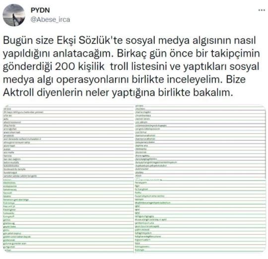 200 kişilik troll ağı deşifre oldu! İmamoğlu ve CHP'ye kalkan olan Ekşi Sözlük, Başkan Erdoğan'a hakaretlere göz yumuyor