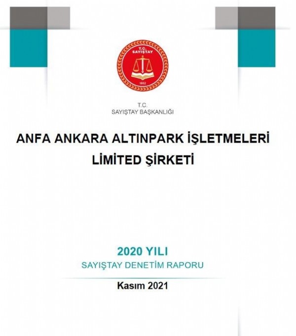Ankara Büyük Şehir Belediyesi şirketlerinden ANFA Ankara Altınpark İşletmeleri Limited Şirketi batıyor