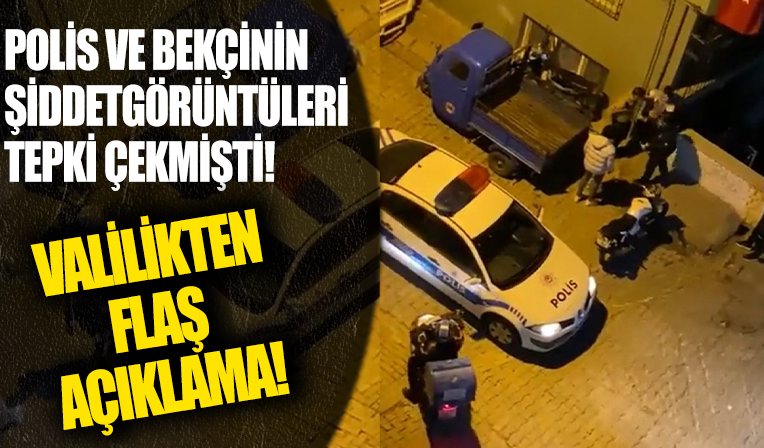 Aydın'da polisin şiddet görüntülerine soruşturma başladı