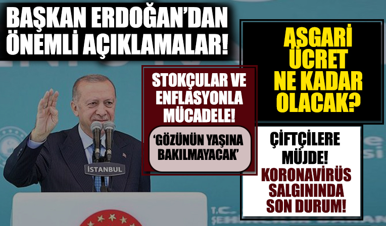 Kabine Toplantısı son erdi! Başkan Erdoğan'dan önemli açıklamalar!