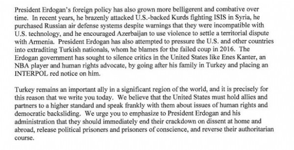 ABD'de 54 senatörden Biden'a skandal 'Türkiye' mektubu! Başkan Erdoğan'ı hedef aldılar