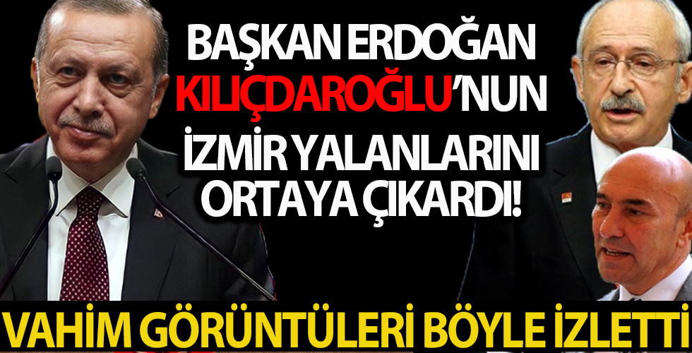 Başkan Erdoğan Kılıçdaroğlu'nun yalanını ortaya çıkardı!