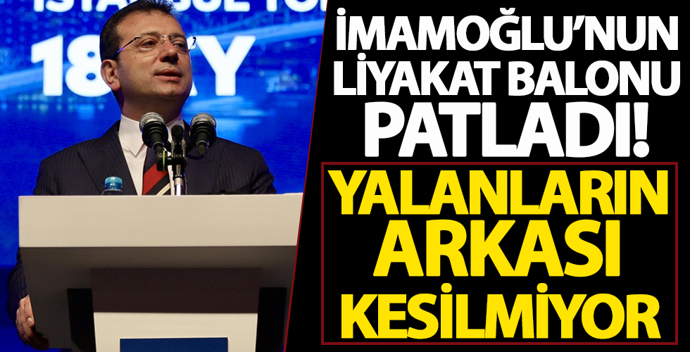 CHP'de liyakat balonu patladı! İmamoğlu 'yalana' devam ediyor