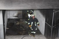 Garajda Çıkan Yangın Apartman Sakinlerini Korkuttu