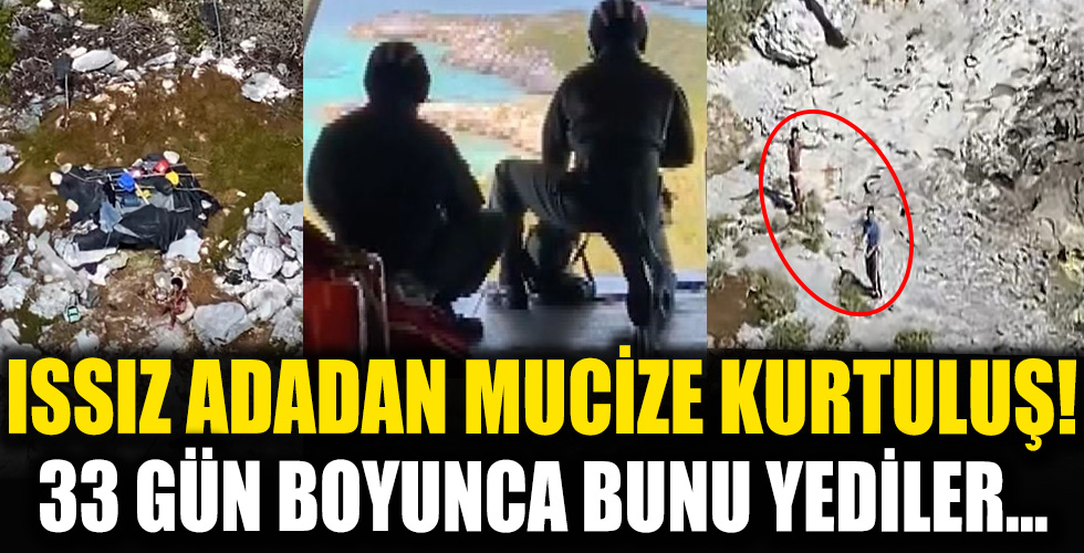 Issız ada hikayesi gerçek oldu! Bahamalar’da 33 gün boyunca böyle hayatta kaldılar…