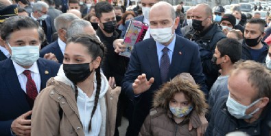 Vatandaştan Soylu'ya anlamlı hediye!