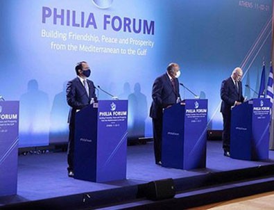 Yunanistan, Fransa ve Mısır, Fransa, Bahreyn, BAE, Suudi Arabistan ve Ürdün'ün katılımıyla Atina'da 'Dostluk Forumu' düzenlendi