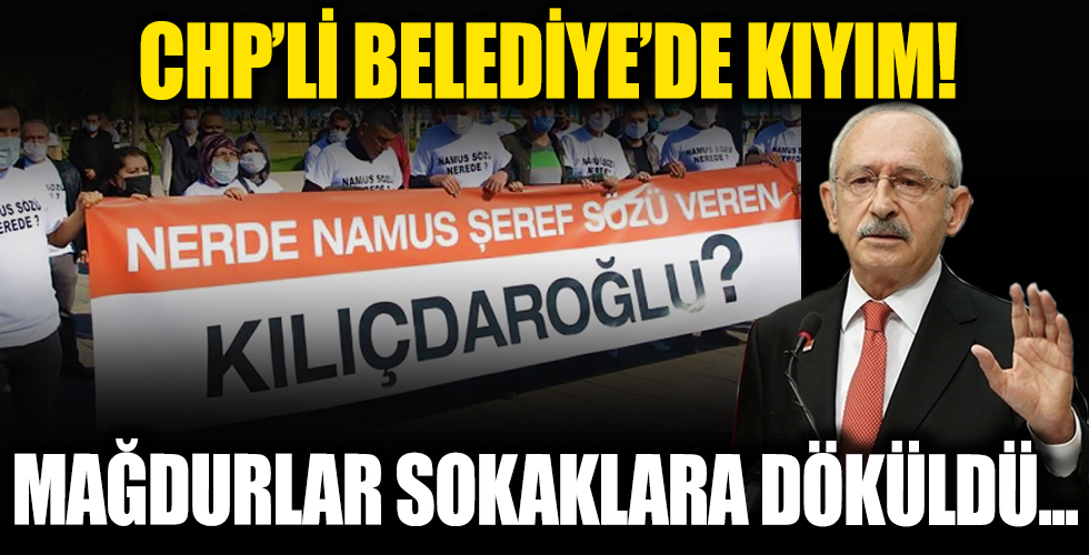 Verdiği şeref sözü umurunda değil... CHP'li belediyede işçi kıyımı
