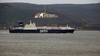 Çanakkale'de Yanan 'Gallipoli Seaways' İsimli Ro-Ro Gemisi, İstanbul'a Dönüyor