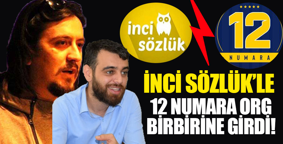 İnci Sözlük ve Fenerbahçe taraftar grubu birbirine girdi