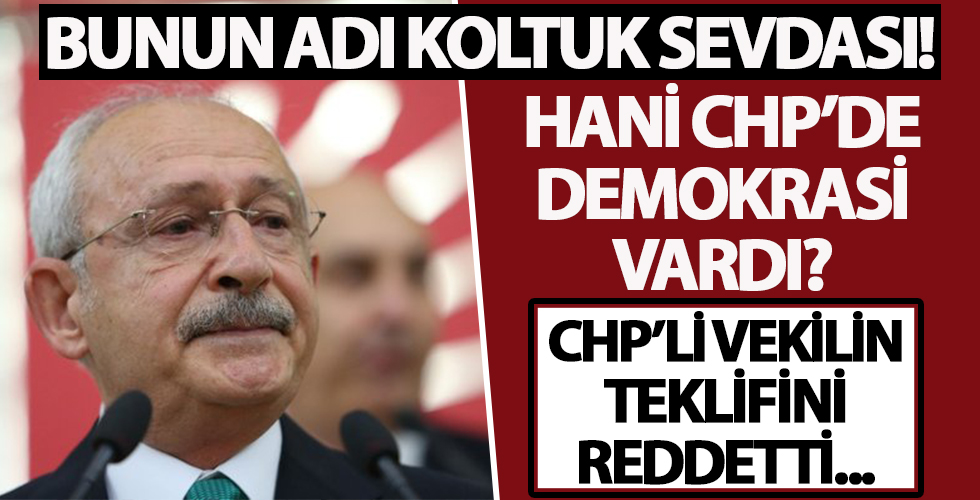 Kemal Kılıçdaroğlu'ndan diktatörlük adımı! Koltuğu bırakmayı reddetti