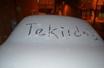 Tekirdağ'da Kar Yağışı Etkili Oluyor