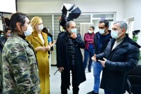 Başkan Çınar, Yeşilyurt'ta Çekilen 'Gırift' Dizi Setini Ziyaret Etti Haberi