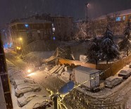 Eyüpsultan'da Kar Kütlesinin Ağırlığına Dayanamayan Spor Salonunun Çatısı Çöktü Haberi