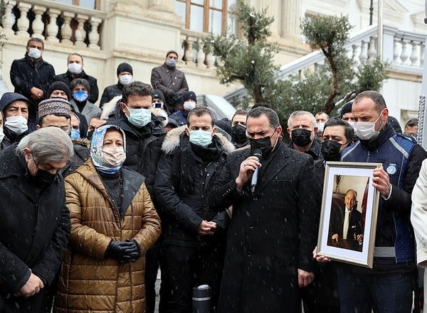 Eski İBB Başkanı Kadir Topbaş'a veda!