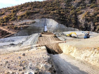 Amasya'da Beden Barajı Yükseliyor
