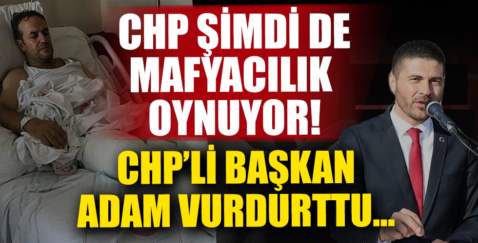 CHP'li Foça Belediye Başkanı Fatih Gürbüz mafyaya bulaştı! 'Beni nam salmak için mafyaya vurdurttu'