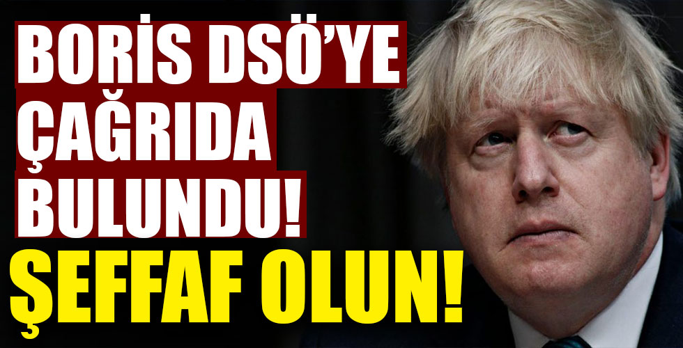 Johnson´dan DSÖ´ye 'şeffaflık´ çağrısı