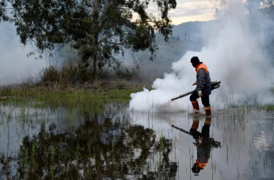 Kuşadası'nda Dezenfekte Çalışması Aralıksız Sürüyor