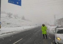 Zonguldak-İstanbul Yolu Tırlara Kapatıldı