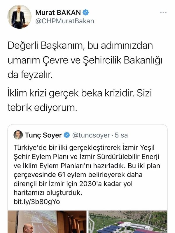 CHP'li Vekil Tunç Soyer'i överken rezil oldu!