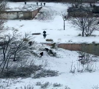 Bahçelievler'de Vatandaşların Karla İmtihanı