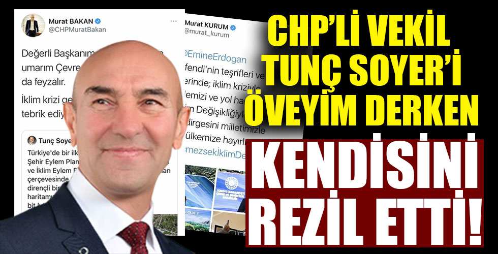 CHP'li Vekil Tunç Soyer'i överken rezil oldu!