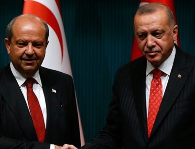 Başkan Erdoğan, Ersin Tatar ile görüştü!