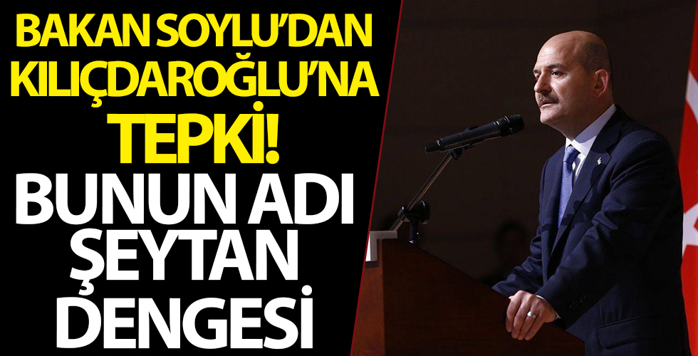 Bakan Süleyman Soylu'dan önemli açıklamalar