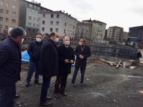 Kaymakam Çorumluoğlu Okul İnşaatını İnceledi