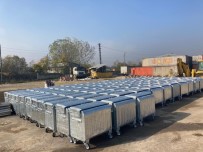 250 Adet Çöp Konteyneri Geldi