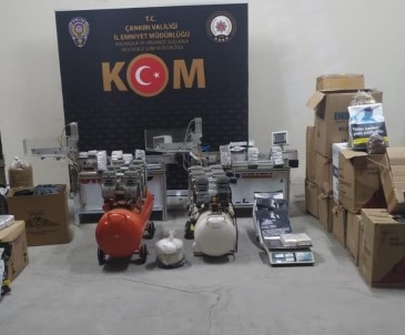 Çankırı'da Kaçak Tütün Operasyonu Açıklaması 190 Kilogram Ele Geçirildi