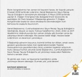 AK Parti İstanbul İl Başkanı Bayram Şenocak Yeniden Aday Olmayacağını Açıkladı