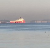 'Barbaros Hayrettin Paşa' Sismik Araştırma Gemisi Tuzla Limanı'na Geldi