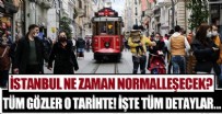 BEŞİKTAŞ - İstanbul ne zaman normalleşecek? Normalleşme için tüm gözler o tarihte! Kafe, restoran, lokanta…