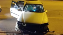 Kırıkkale'de Trafik Kazası Açıklaması 1 Yaralı