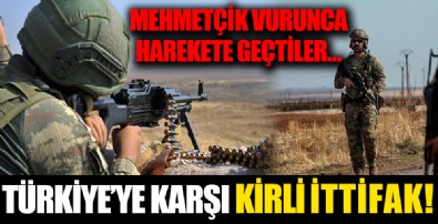 Terör kardeşliği! PKK ve Haşdi Şabi Türkiye'ye karşı birleşti