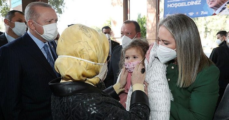 Başkan Erdoğan'dan Ayda Bebek'e ziyaret