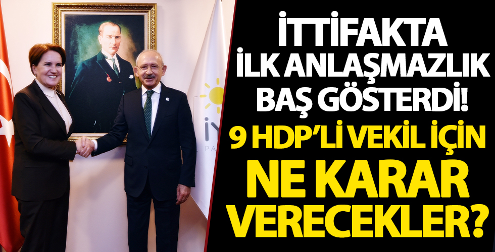 CHP ve İyi Parti'nin HDP’li vekiller için dokunulmazlık oylamasında vereceği karar