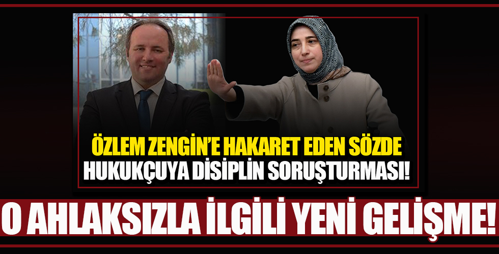 AK Parti Grup Başkanvekili Özlem Zengin'e hakaret eden Mert Yaşar adliyeye sevk edildi!