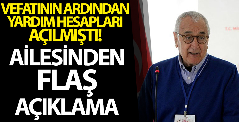 Doğan Cüceloğlu'nun ailesinden açılan sahte hesaplar hakkında açıklama